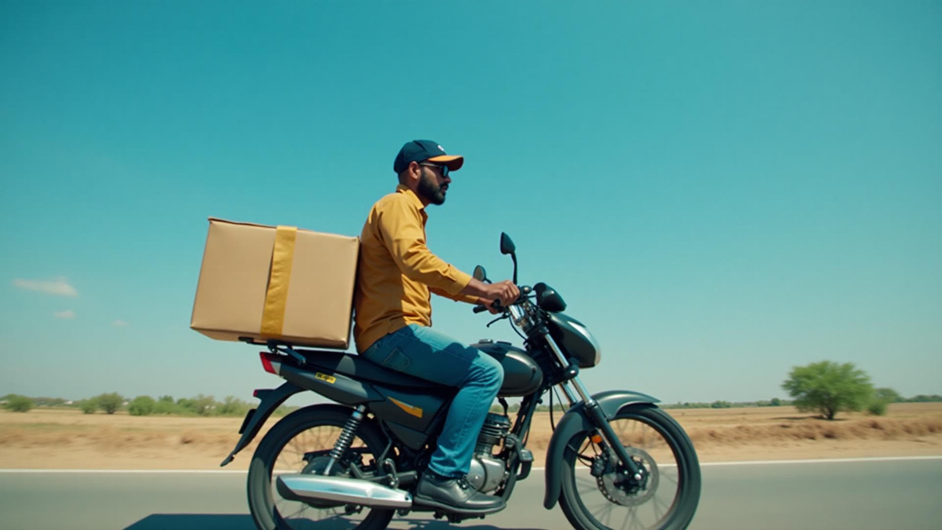 Professional bike delivery partner ensuring fast shipments